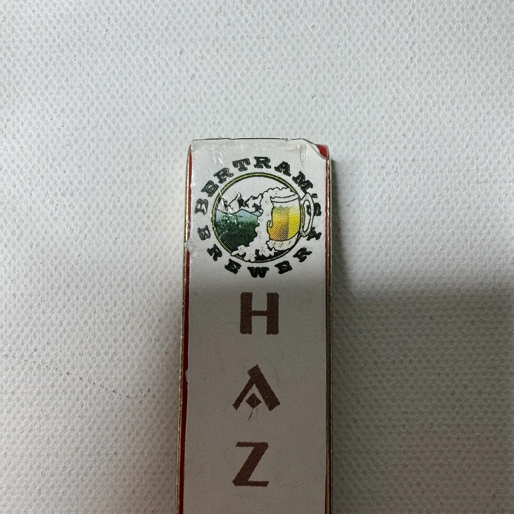 Bertram's Brewery Hazlenut Beer Tap Handle Draft Beer Keg Tap Knob Vintage